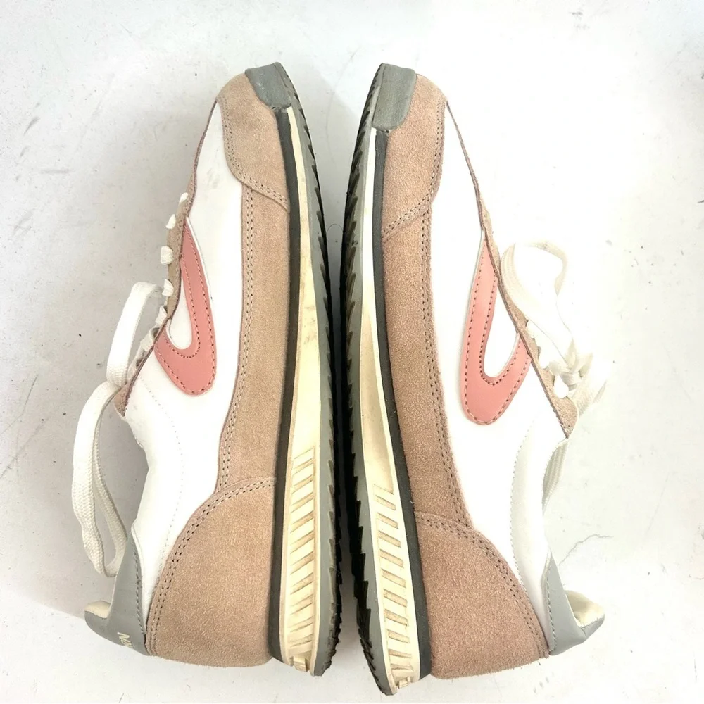 Tretorn Rawlins Retro Casual Jogger Sneakers in Blush White Size Women’s 9 EUC